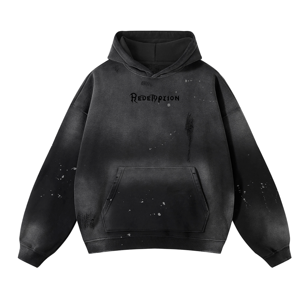 Redemption Distressed Fleece Hoodie